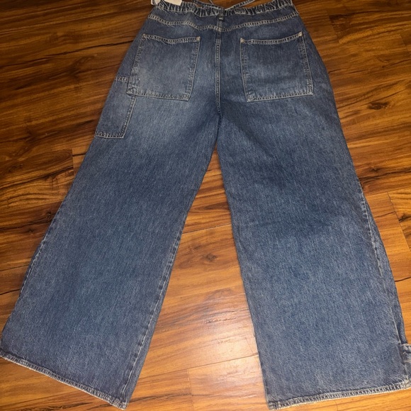 Free People We The Free CRVY Outlaw Wide-Leg Jeans 🆕🆕🏷️🏷️ - Picture 7 of 9